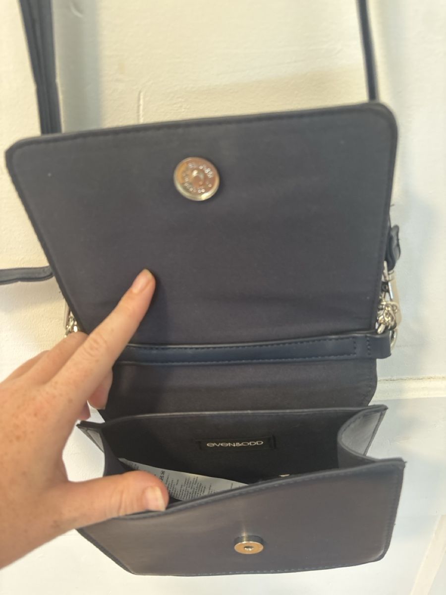 Borse da donna: Umhängetasche blau mit Strasskette – Nuovo (secondo la descrizione) da Pfaffnau venduto da Celi77777 2