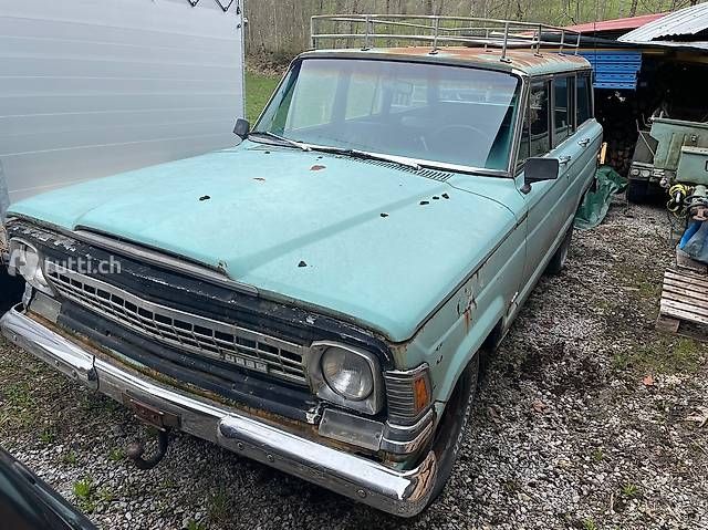 Jeep Autos: Jeep Wagoneer 1971, 5,9 L – Défectueux à Wil ZH par deurchig