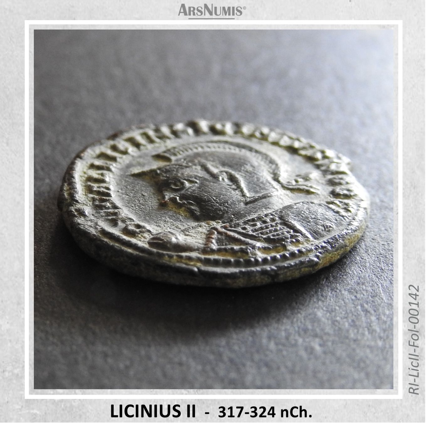 Tutti le monete: Römische Münze - Licinius II – Usato da Oberwil b. Zug venduto da ArsNumis 2