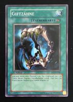 Giftzähne - FET-DE038 1. Auflage - Yu-Gi-Oh!