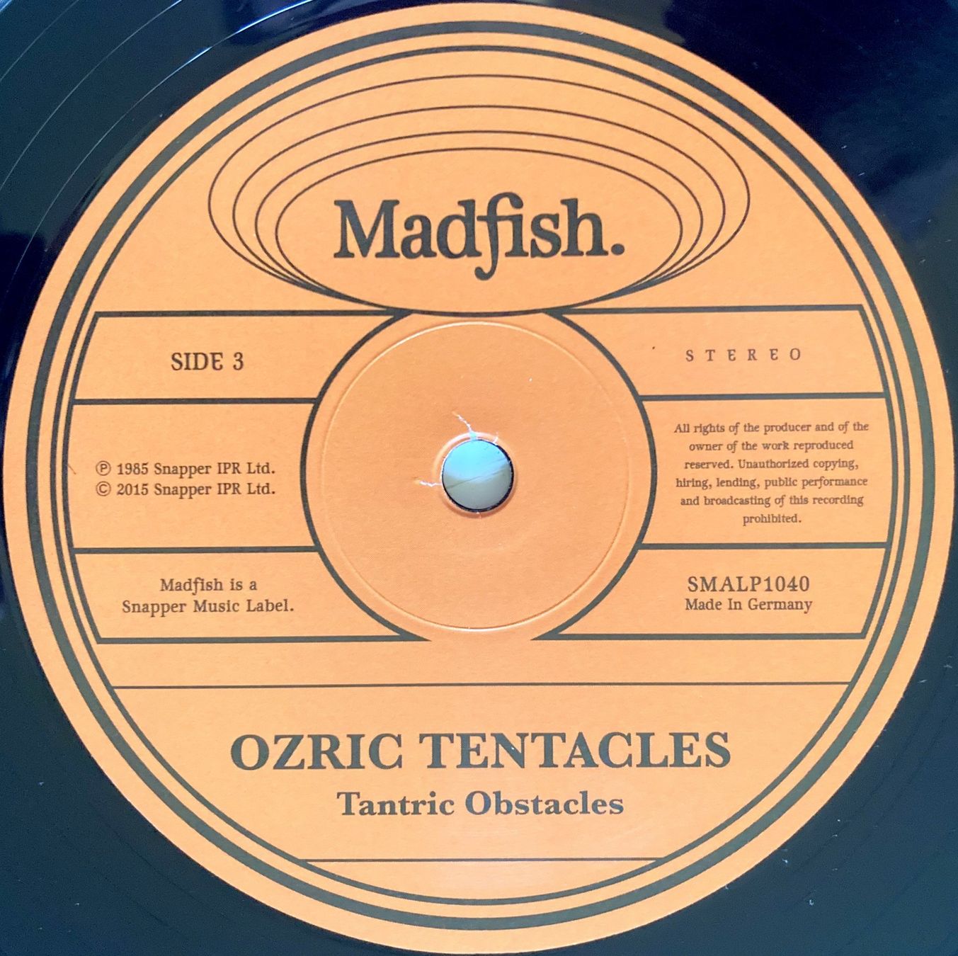 Schallplatten: OZRIC TENTACLES - TANTRIC OBSTACLES – Gebraucht aus Bottens von hotter-than-hell 3
