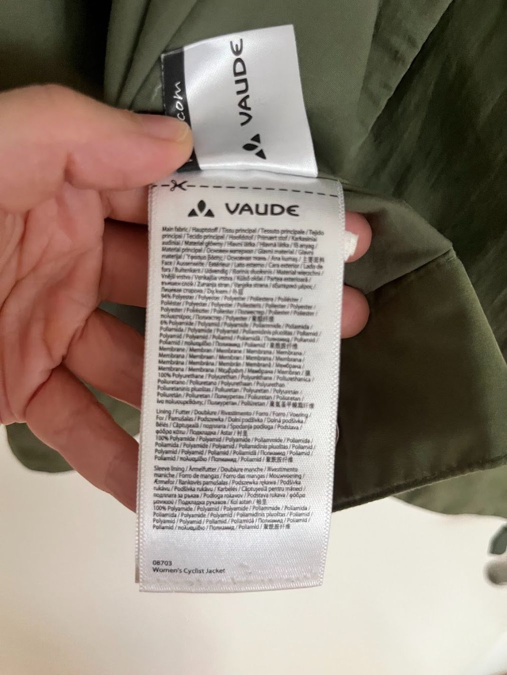 Vaude Giacche: Vaude Damen Velojacke wasserdicht – Usato da Kilchberg ZH venduto da sentiera 5