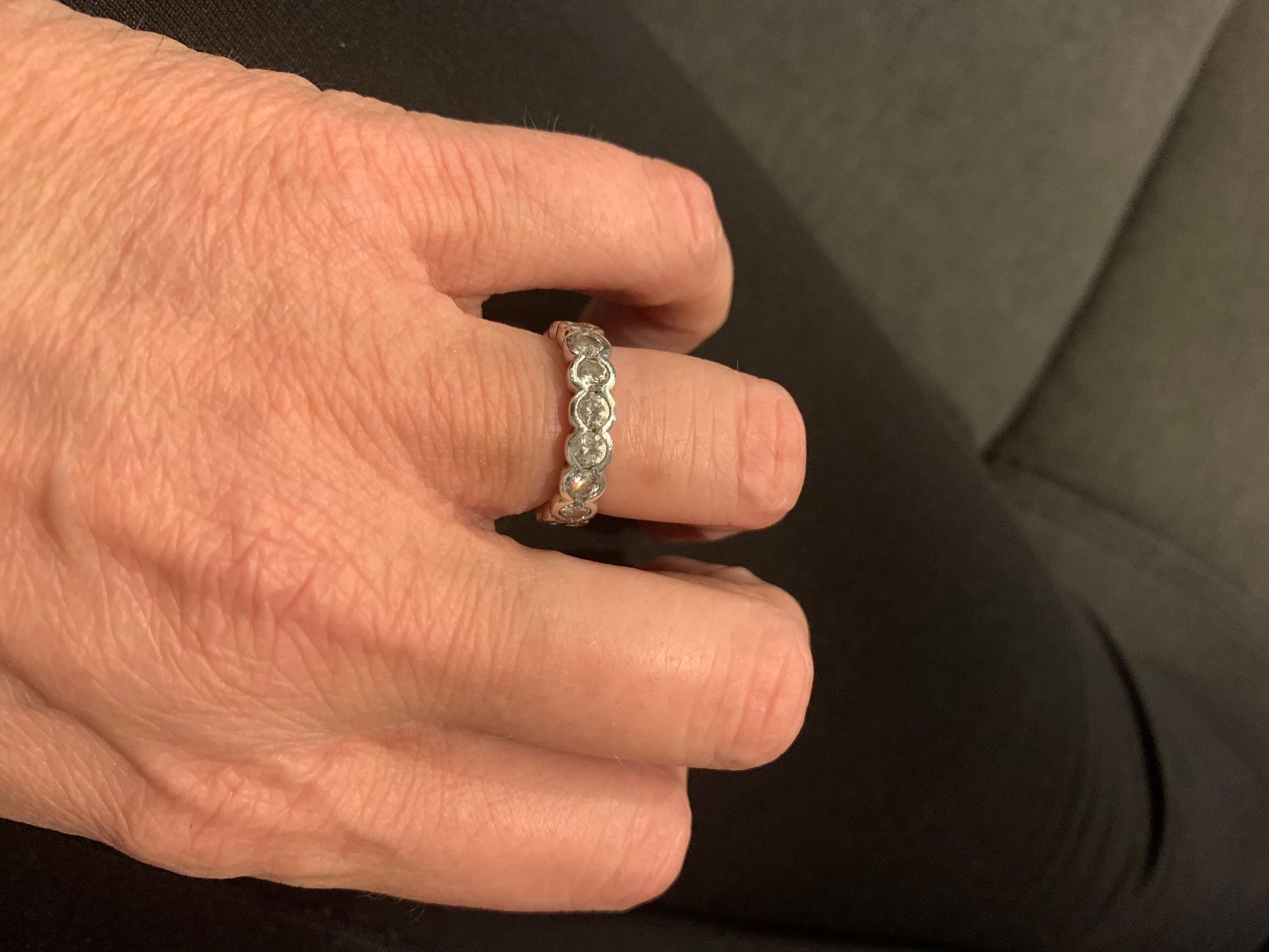 Anelli: Bague/alliance en argent – Usato da Fully venduto da Sassa68 2