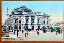 Genève - Animation devant le Théâtre