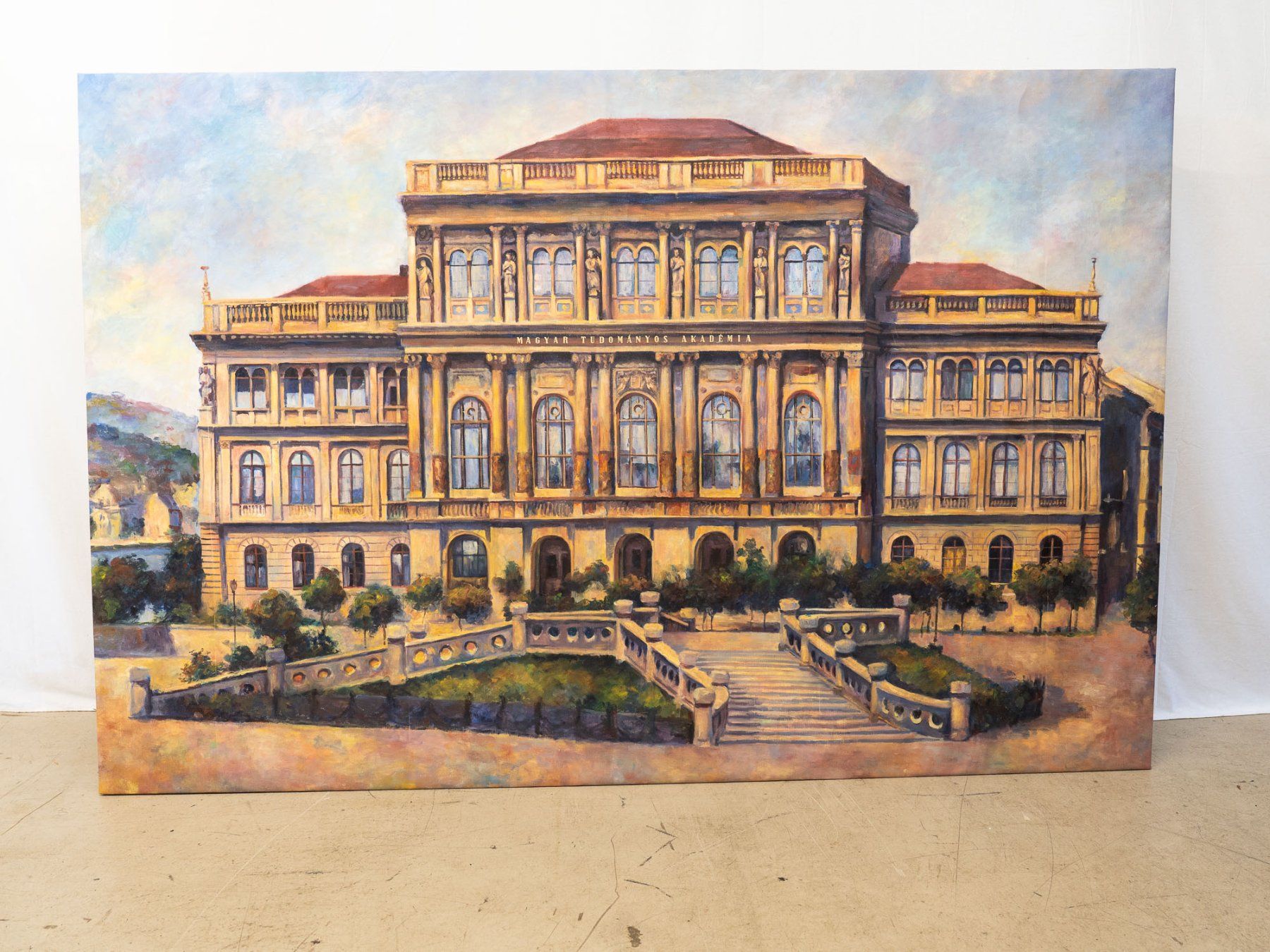 Tableaux: Acrylbild Budapest - sehr gross - Ref. 07/06 – D'occasion à Au ZH par BrockiAu