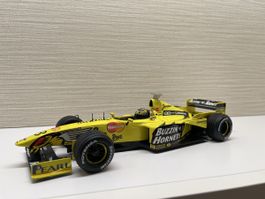 Jordan F1 198, Hot Wheels, Modellauto 1:18 Sammlerstück!