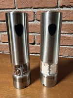 Peugeot Elektro-Mühlen Set Salz und Pfeffer Edelstahl