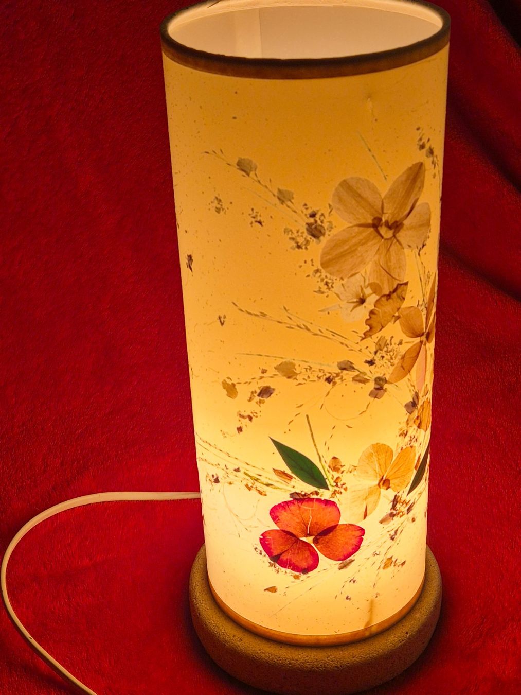 Lampen: Vintage Decorated Parchment Lamp – Gebraucht aus Monthey von McAuthor 8