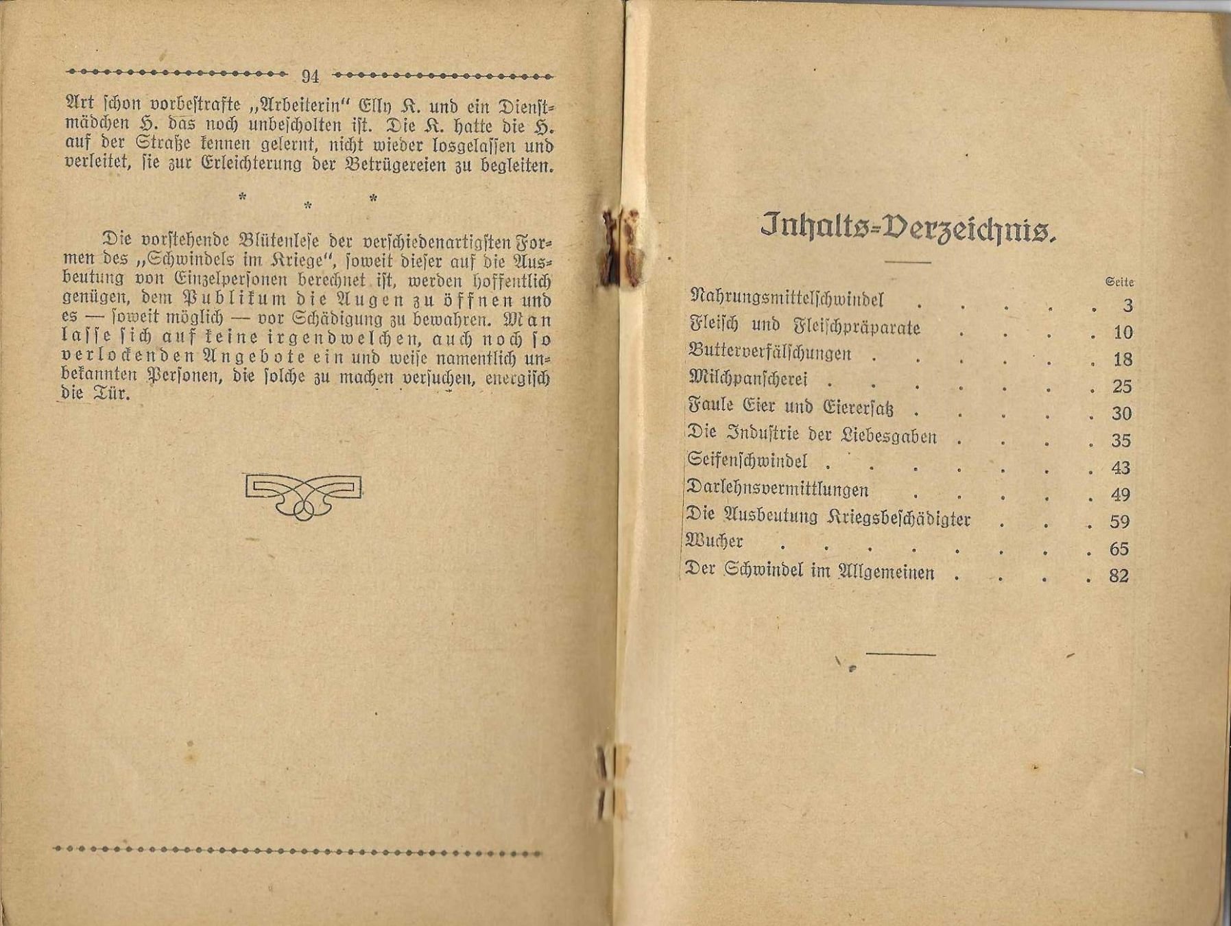 Libri: Schwindel und Wucher im Kriege, 1917 – Usato da Flims - Dorf venduto da Stagediver 2