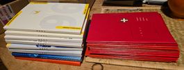 SCHWEIZ - Sammlung 22 Jahresbücher  **  1982-2003