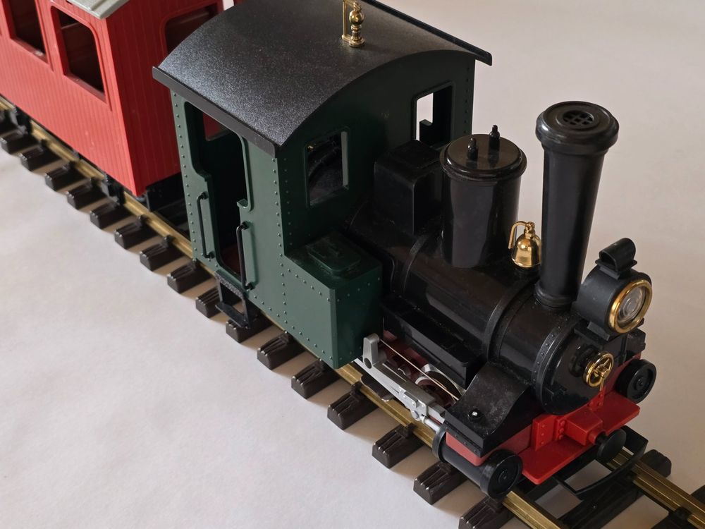 LGB Lokomotive mit zwei Wagen Kaufen auf Ricardo