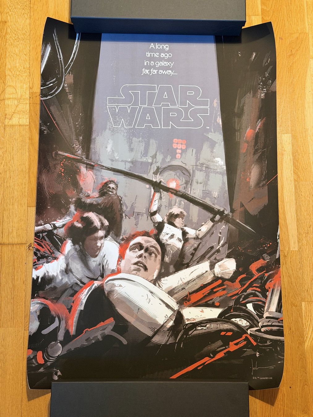 Poster & Bilder: Star Wars Poster "A New Hope" Jock, Mondo – Neu (gemäss Beschreibung) aus Adliswil von Ch_Mei 1
