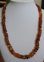 Nachlass: Ostsee Bernstein Schmuck Kette Collier 30 Gramm