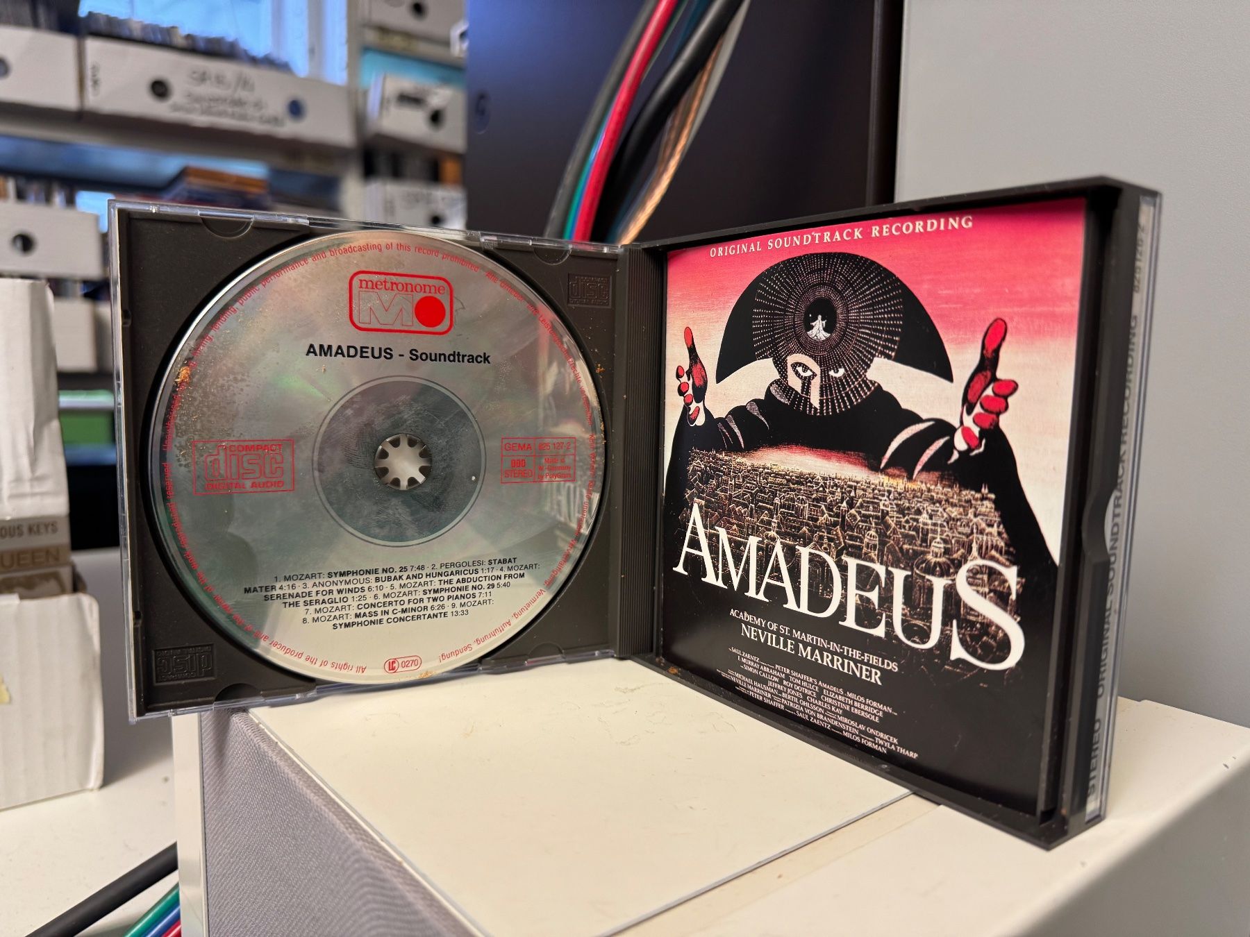 CD: Amadeus - Soundtrack (2 CD's) - SRA05B – Usato da Küsnacht ZH venduto da pdproject 2