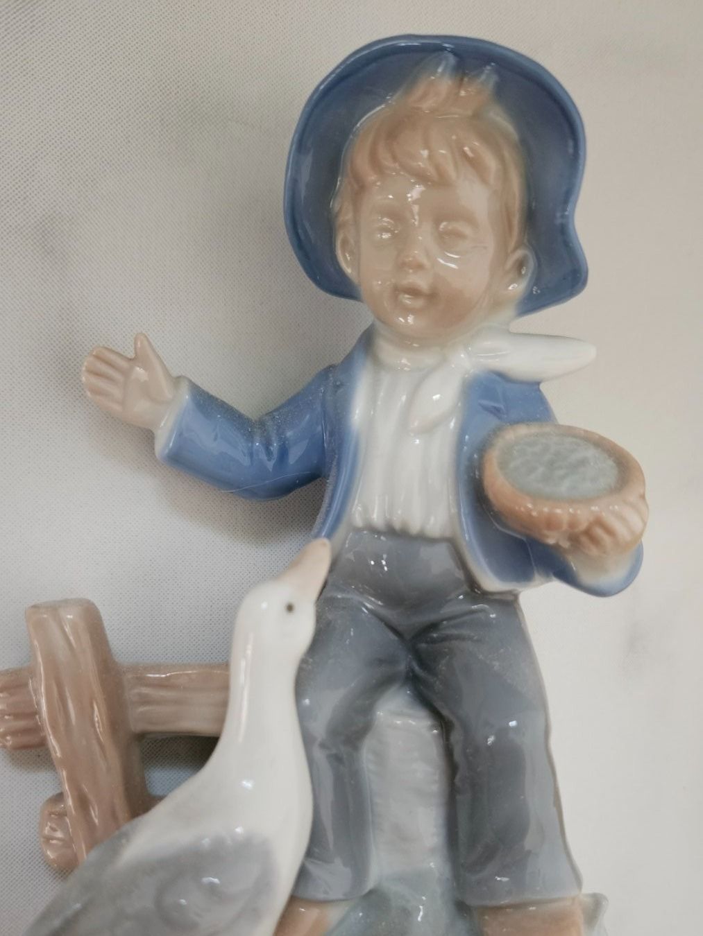 Figuren: Porzellanfigur Gänsehirt – Gebraucht aus Meggen von G7957c24 2