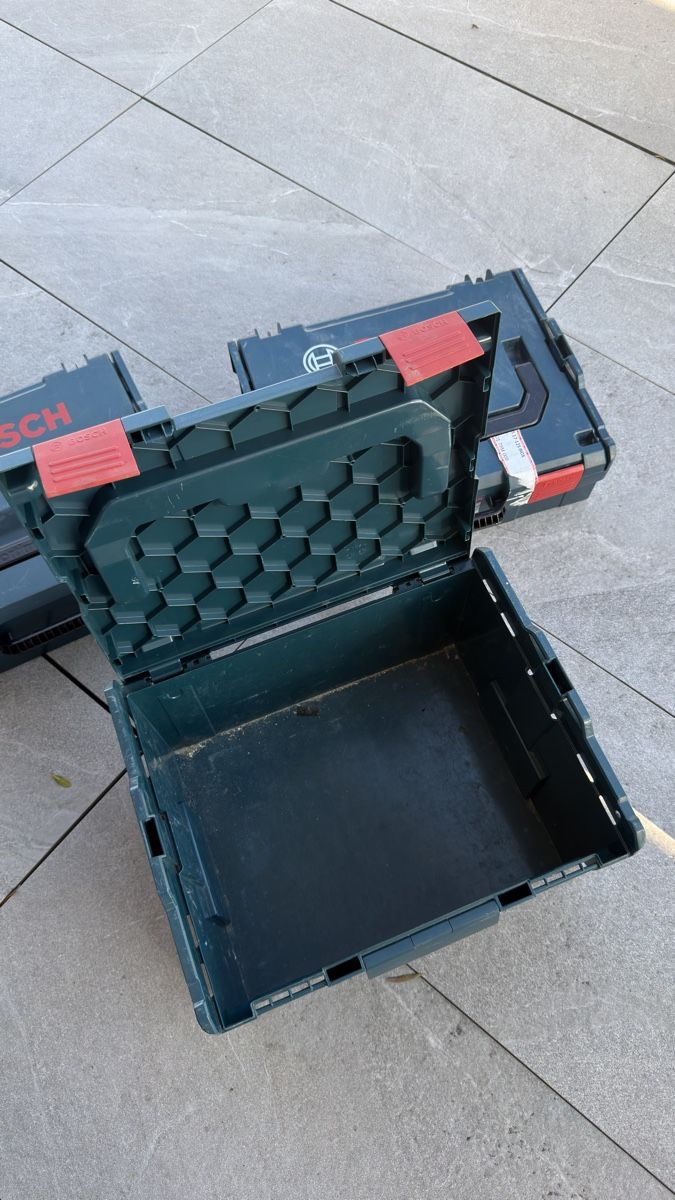 Casse di trasporto: Bosch L Boxen leer 3 Stk stapelbar – Usato da Wolfwil venduto da Poulet60 4