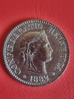 10 RAPPEN SCHWEIZ - JAHR 1882