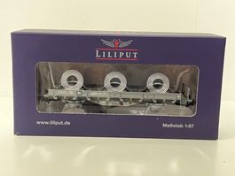 Liliput L235052 Rungenwagen Fs beladen mit Coils SBB H0 DC