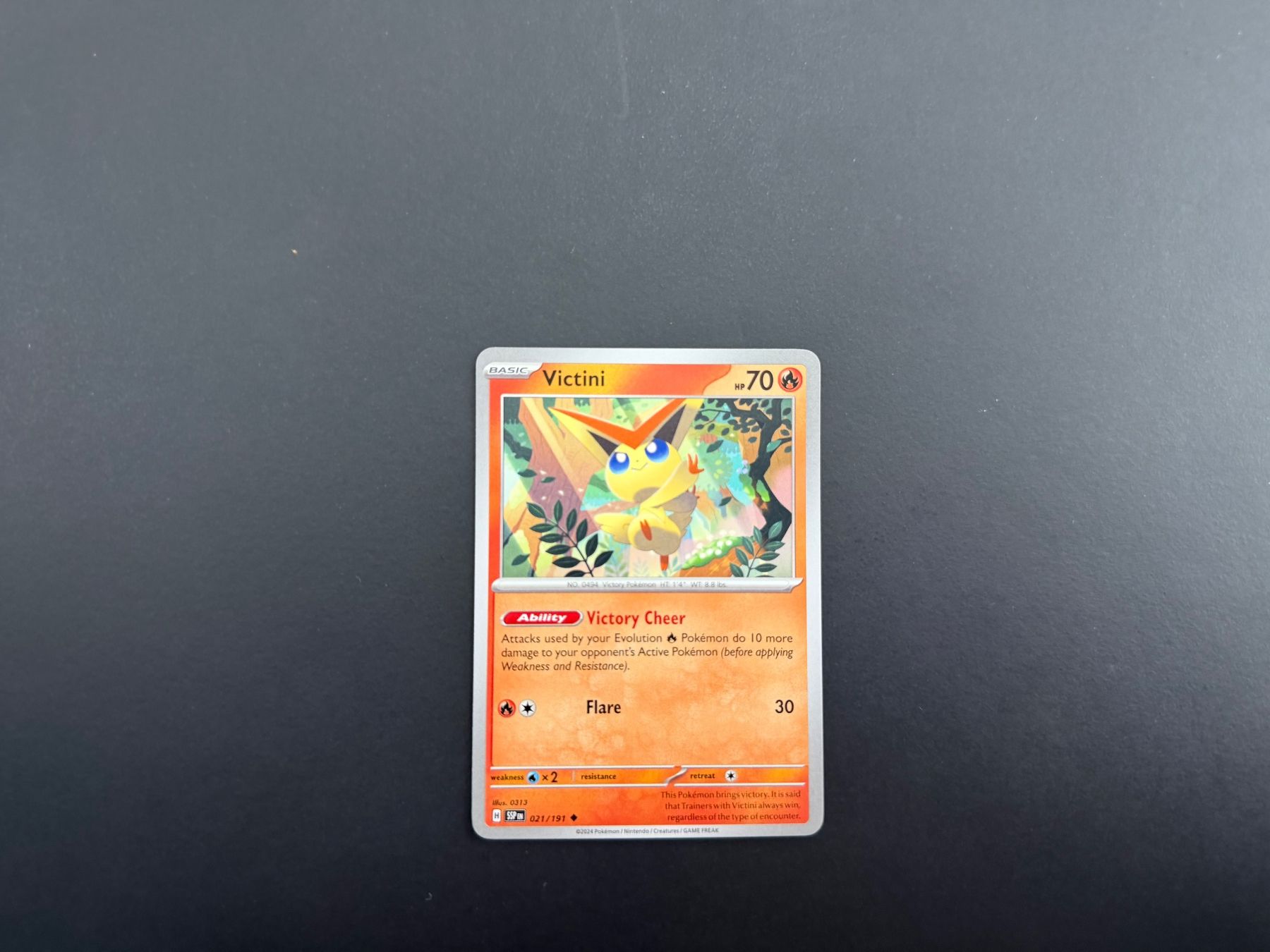 Pokémon Sammelbilder & Trading cards: Victini 021/191 – Gebraucht aus Zürich von mountainwizard00