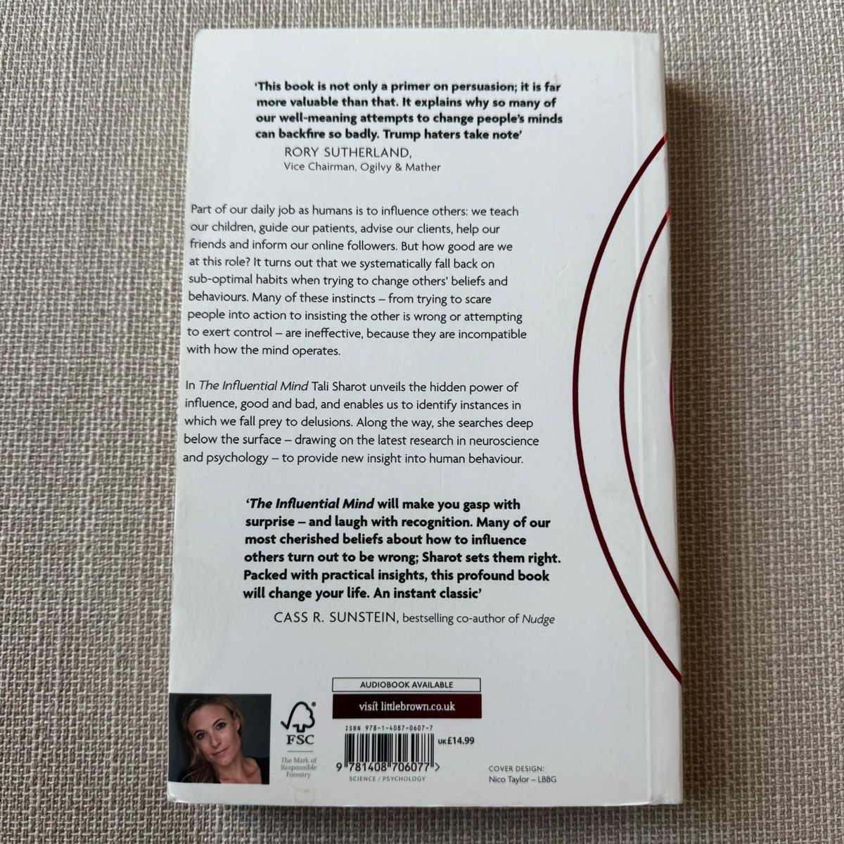 Libri: The Influential Mind by Tali Sharot – Usato da Zürich venduto da M4xi_13 1