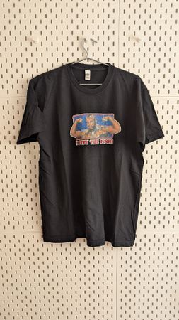 Mr. T t shirt, size L ( more like M) 