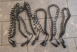 6 Spiralverlängerungskabel