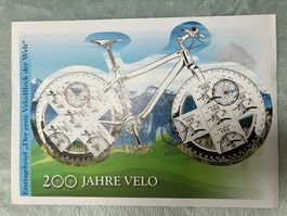 200 Jahre Velo Ersttag Brief