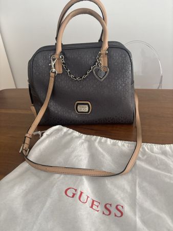 Guess handbag grey with dustbag
