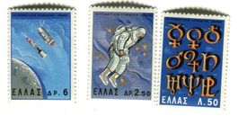 Briefmarken "Raumfahrt". Griechenland