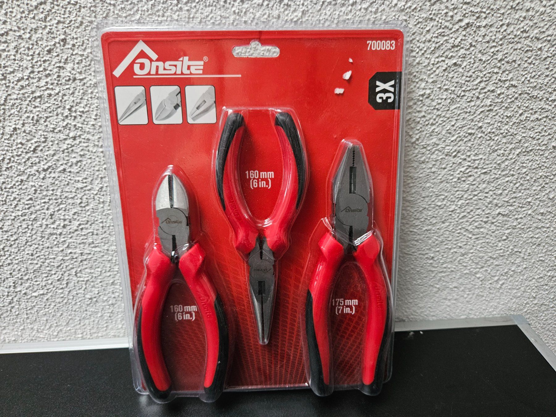 Tutti gli attrezzi: Neu - Onsita - Zangen- Set – Nuovo e nell'imballaggio originale da Dagmersellen venduto da Jarsetz_Restposten