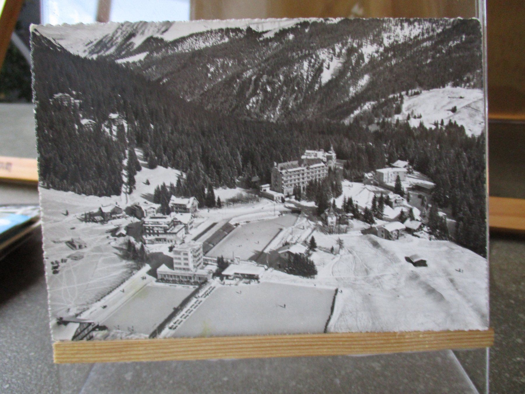 Ansichtskarten: Arosa EHC Eisfeld 1954 Postkarte  2 – Gebraucht aus Felsberg von sanwill