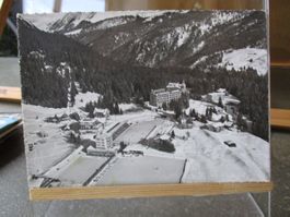 Arosa EHC Eisfeld 1954 Postkarte  2