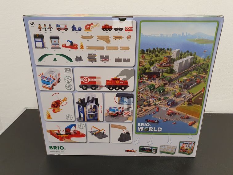 Brio Giocattoli: Neu - Brio - 36025 - Rescue Team Train Set – Nuovo e nell'imballaggio originale da Dagmersellen venduto da Jarsetz_Restposten 2