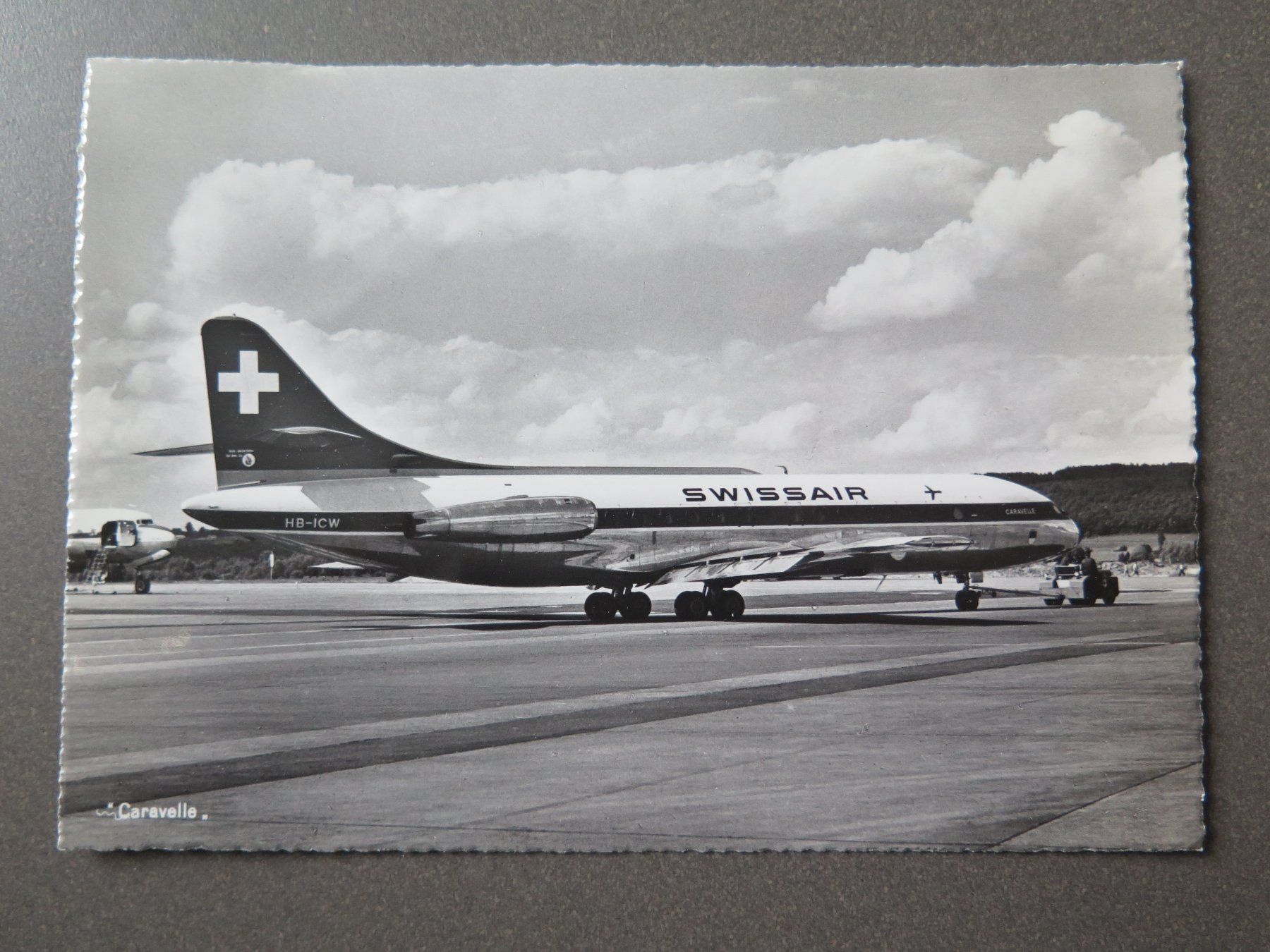 Cartoline postali: SWISSAIR - CARAVELLE – Usato da Wittenbach venduto da lipasal