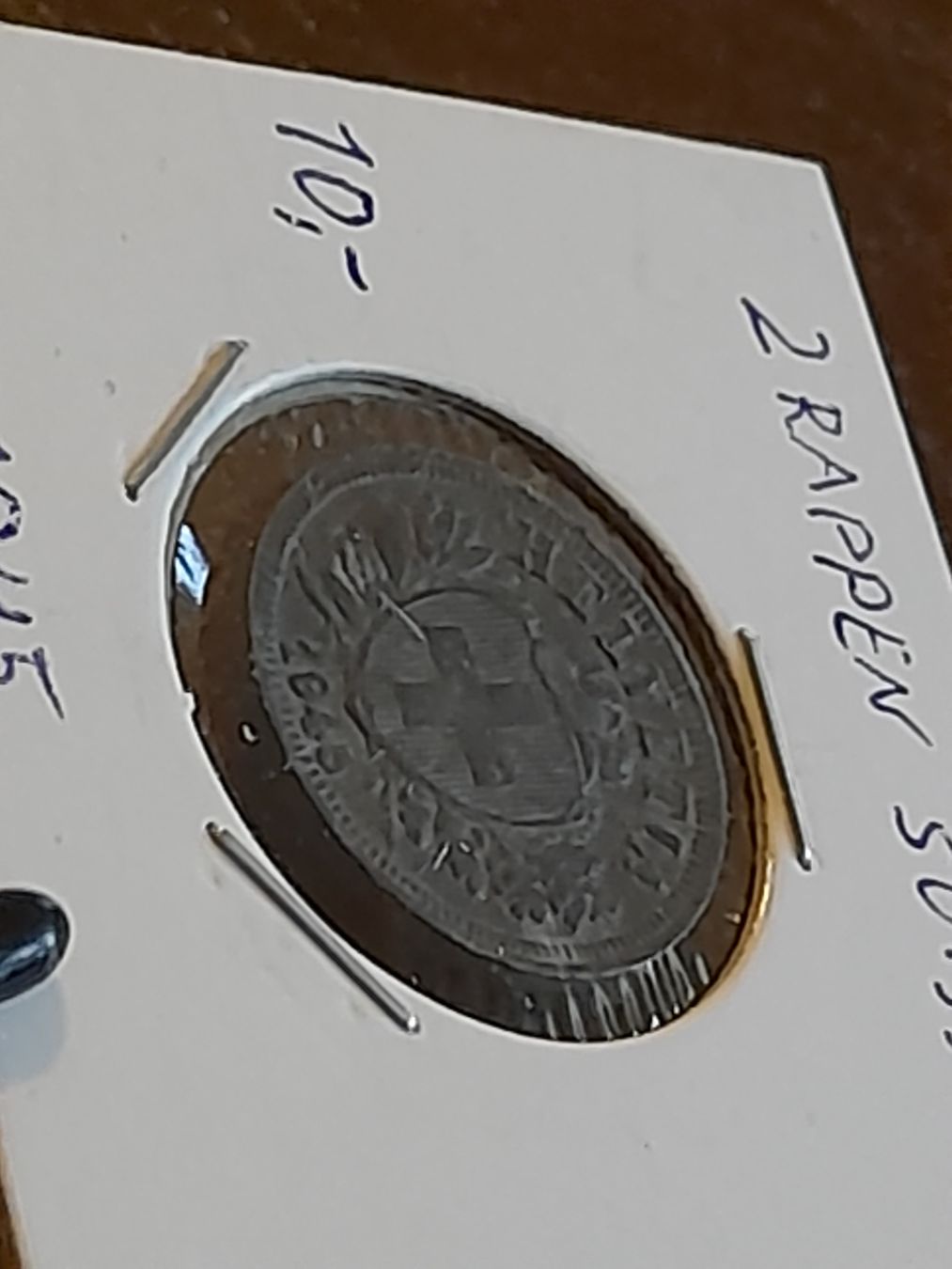 Tutti le monete: 2 Rappen 1945 Schweiz  – Usato da Basel venduto da Basel_20 1