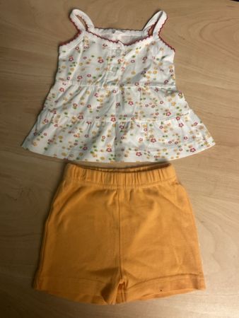 Migros Sommer Set Grösse 56, Top und Shorts