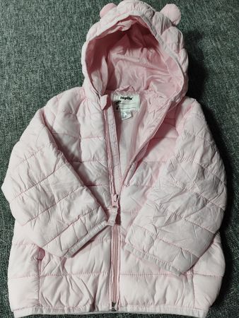 Lupilu Jacke rosa mit Kapuze Grösse 86/92