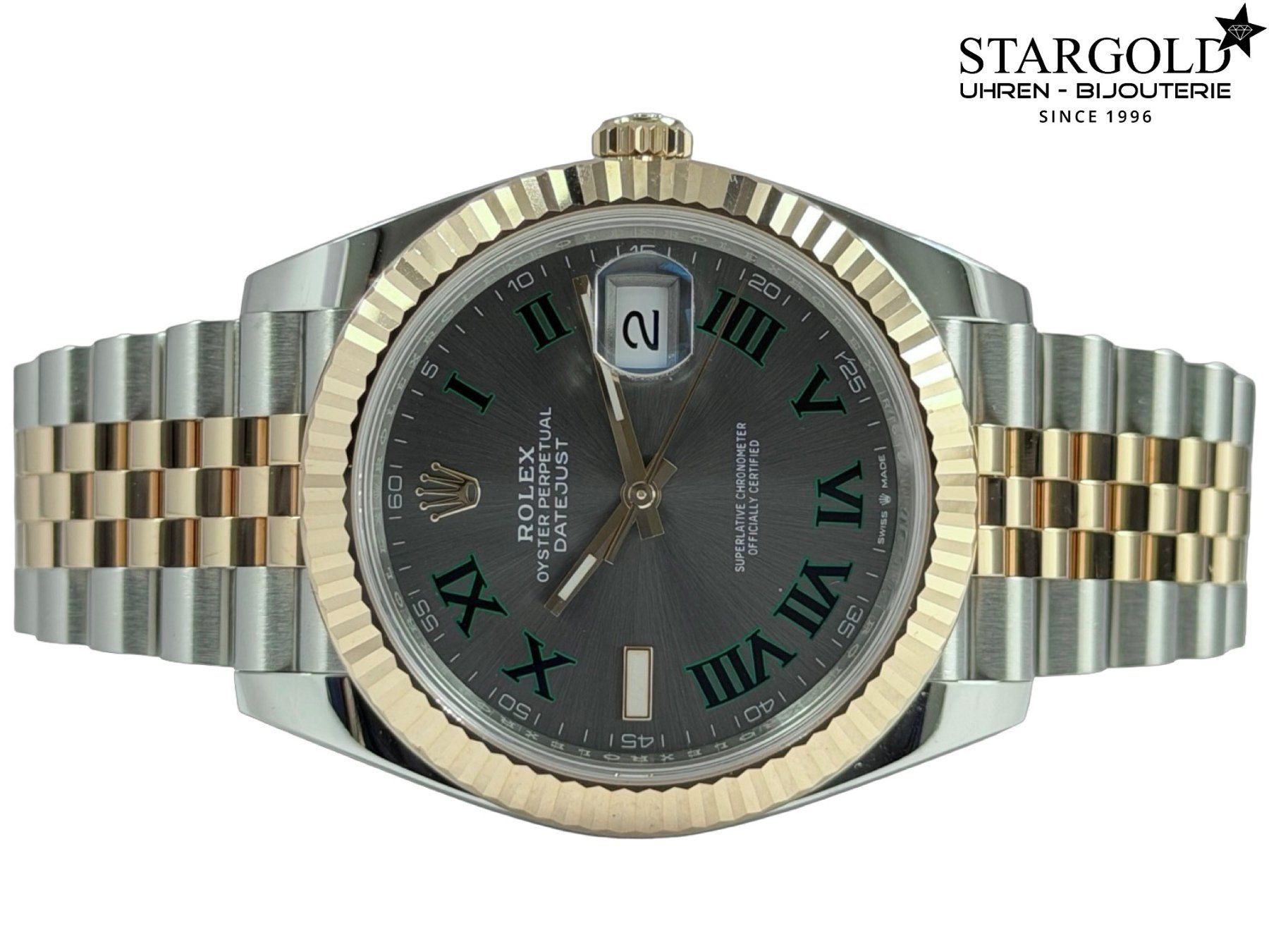 Rolex Montres: Rolex Datejust 41 Wimbledon - 126331 – D'occasion à Zürich par Stargold-Uhren 4