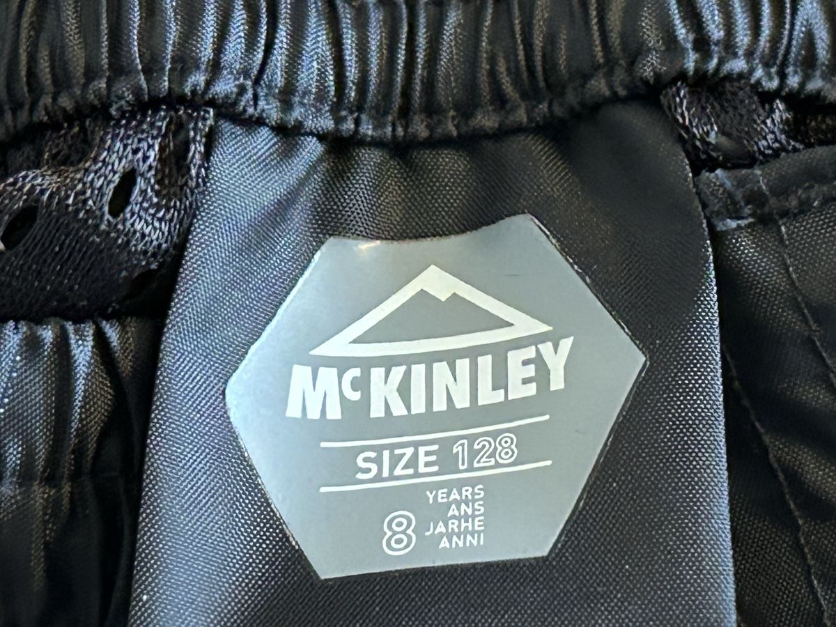 Mckinley Pantaloni: McKinley Kinder Regenhose Schwarz  Gr. 128 Neuwertig – Nuovo (secondo la descrizione) da Wolhusen venduto da eve_m6cg 4