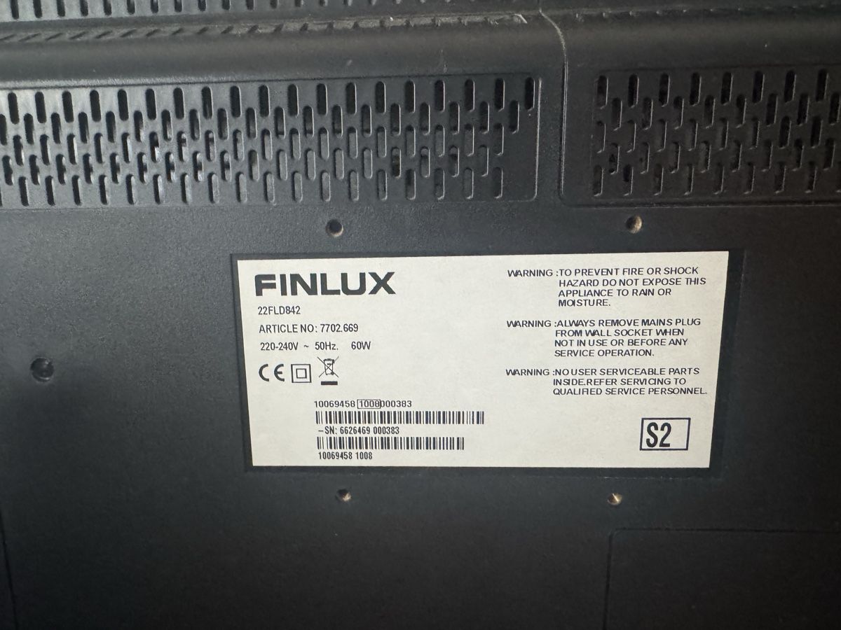 Televisori: Finlux Fernseher Modell 7702.669  – Usato da Heiden venduto da Sarah139 2