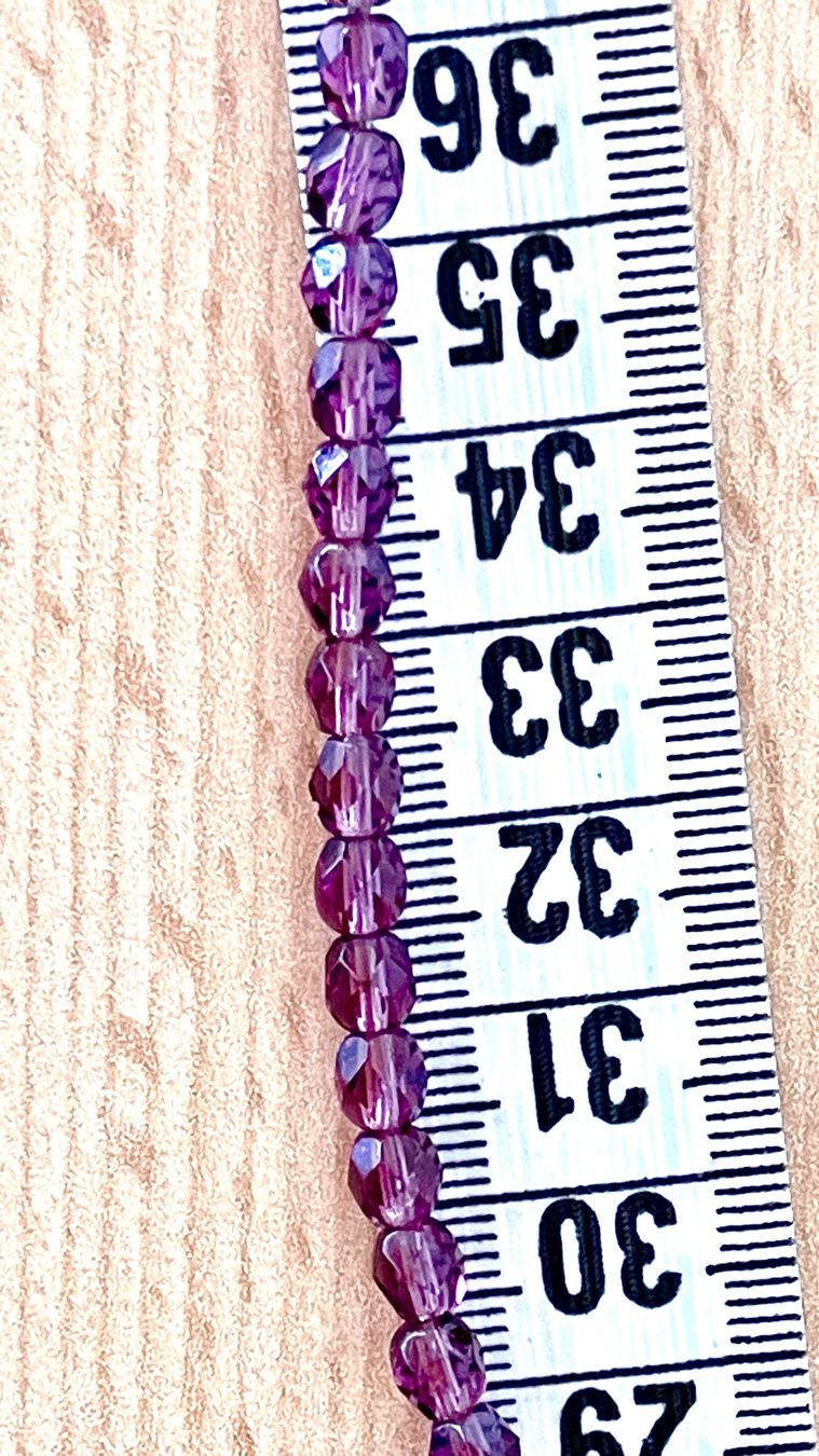 Amor Ketten: Halskette Perlen Amethyst 0,5x42cm Kette – Neu (gemäss Beschreibung) aus Kölliken von Prscoo 4