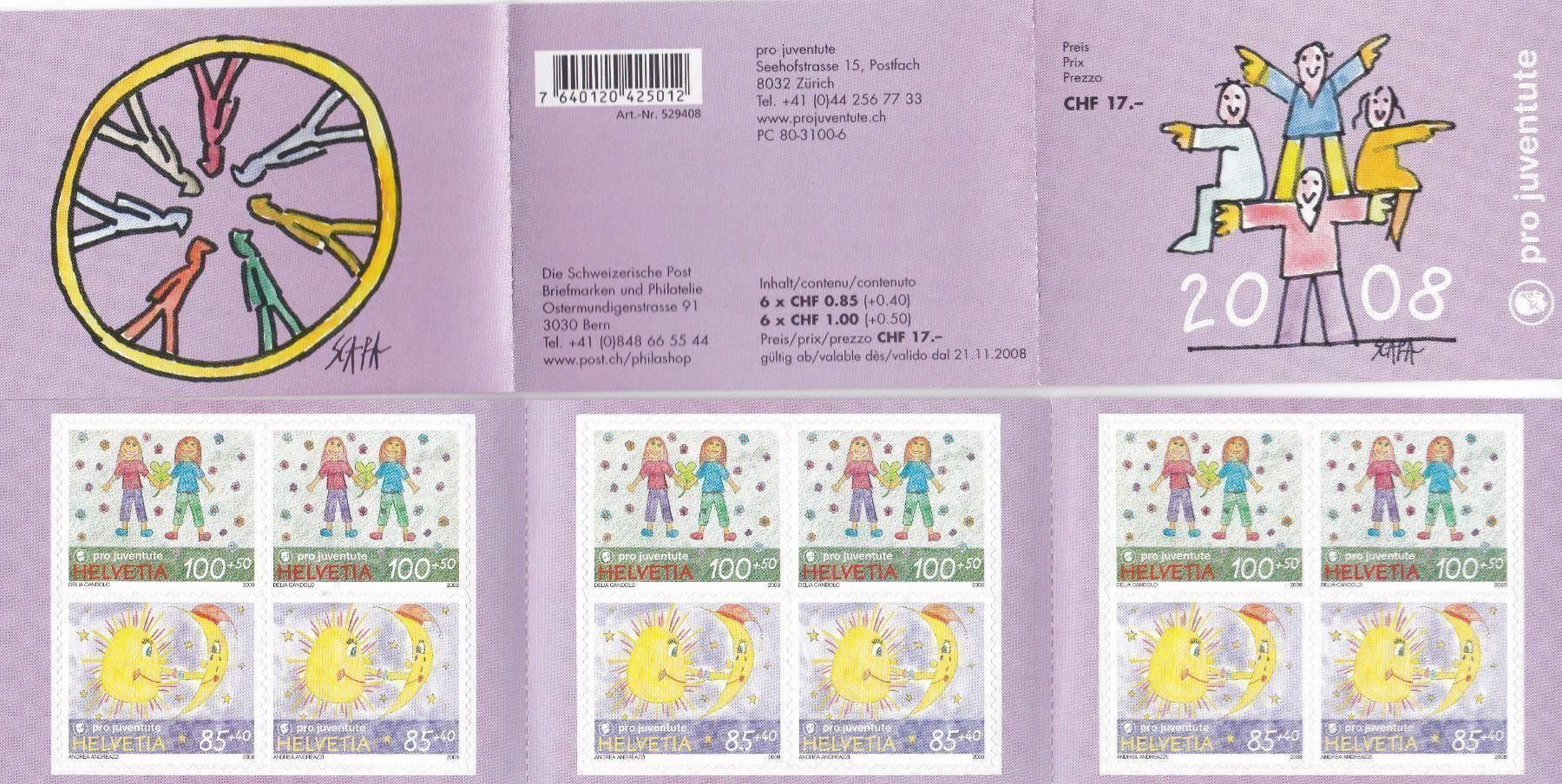 Tutti i francobolli: Postfrisch PJ MH 2008 – Nuovo e nell'imballaggio originale da Schliern b. Köniz venduto da joni20