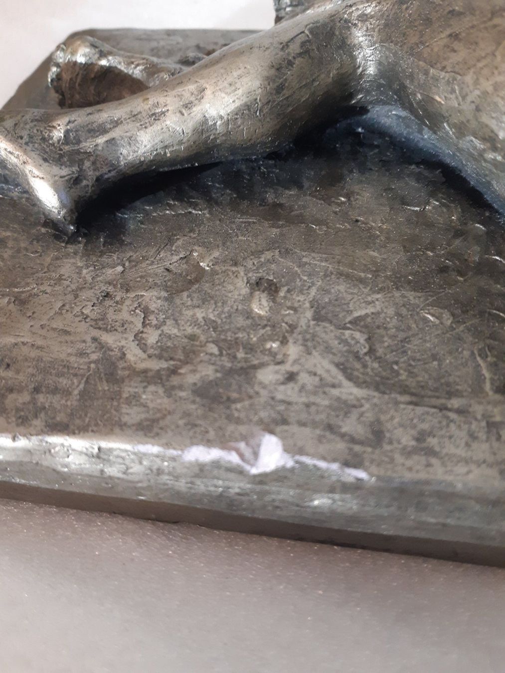 Sculture & Statue: Skulptur, Gips,Metall, Signiert – Usato da Grindelwald venduto da carro5 8