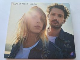 Cd Cats on Tree - Neon 