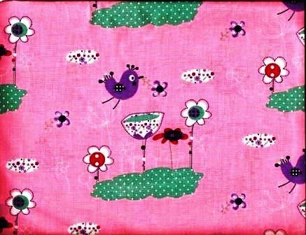 Tessuti: Baumwollstoff 50 x 70 cm Vögeli Blumen – Nuovo (secondo la descrizione) da Basel venduto da Happybaer