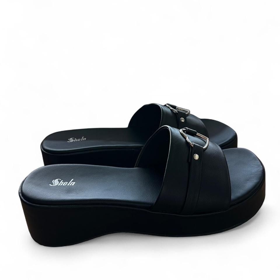 Shein Scarpe da donna: Black heart platform sandals, size 40 – Nuovo e nell'imballaggio originale da Winterthur venduto da hachiscutecloset 5