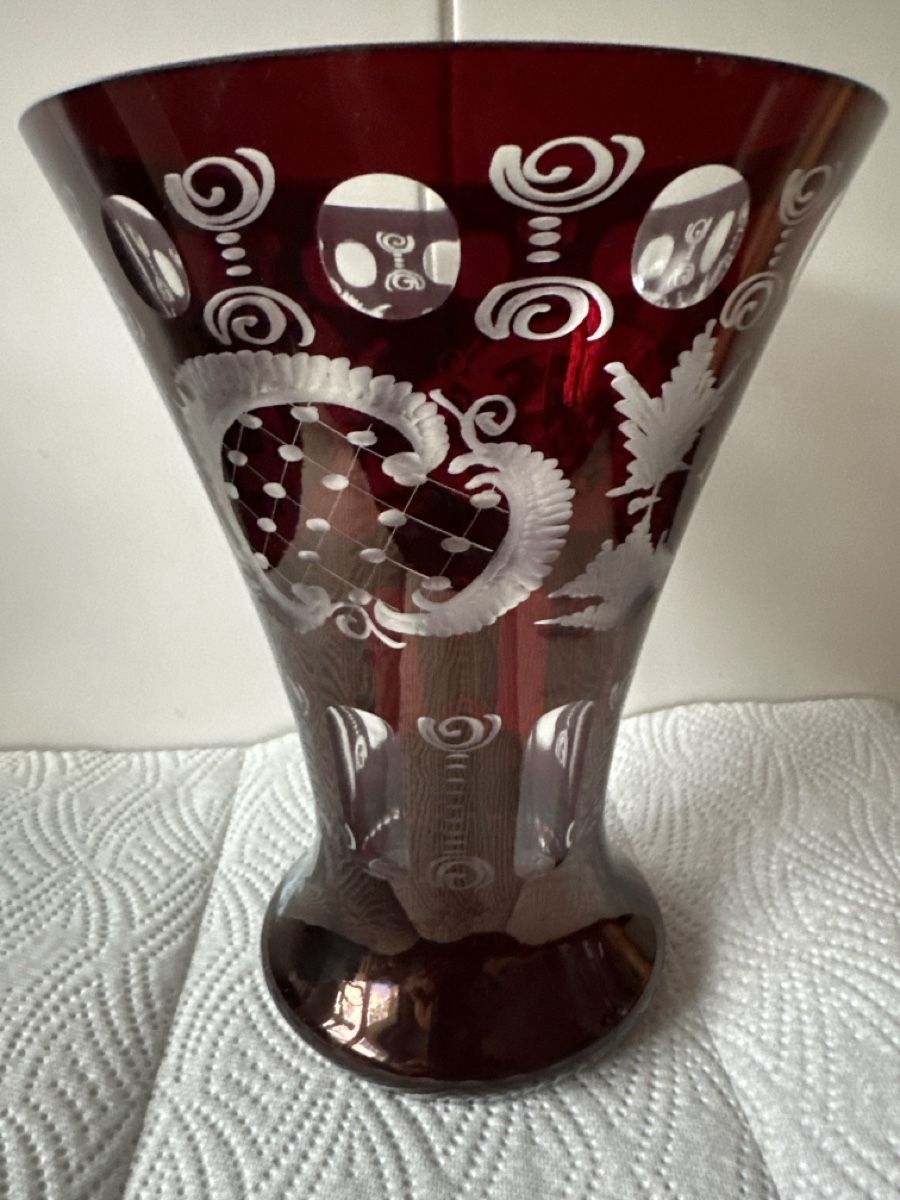 Vasi & Recipienti: Kristall- Vase,  Boemia Glass – Usato da Zürich venduto da Chaeffeler 6