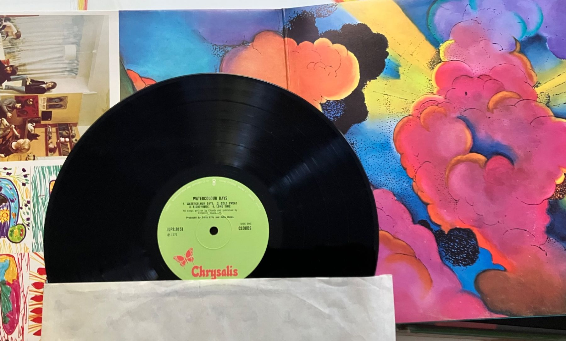 Schallplatten: Clouds Watercolour Days UK LP ILPS 9151 – Gebraucht aus Basel von Gholb 2