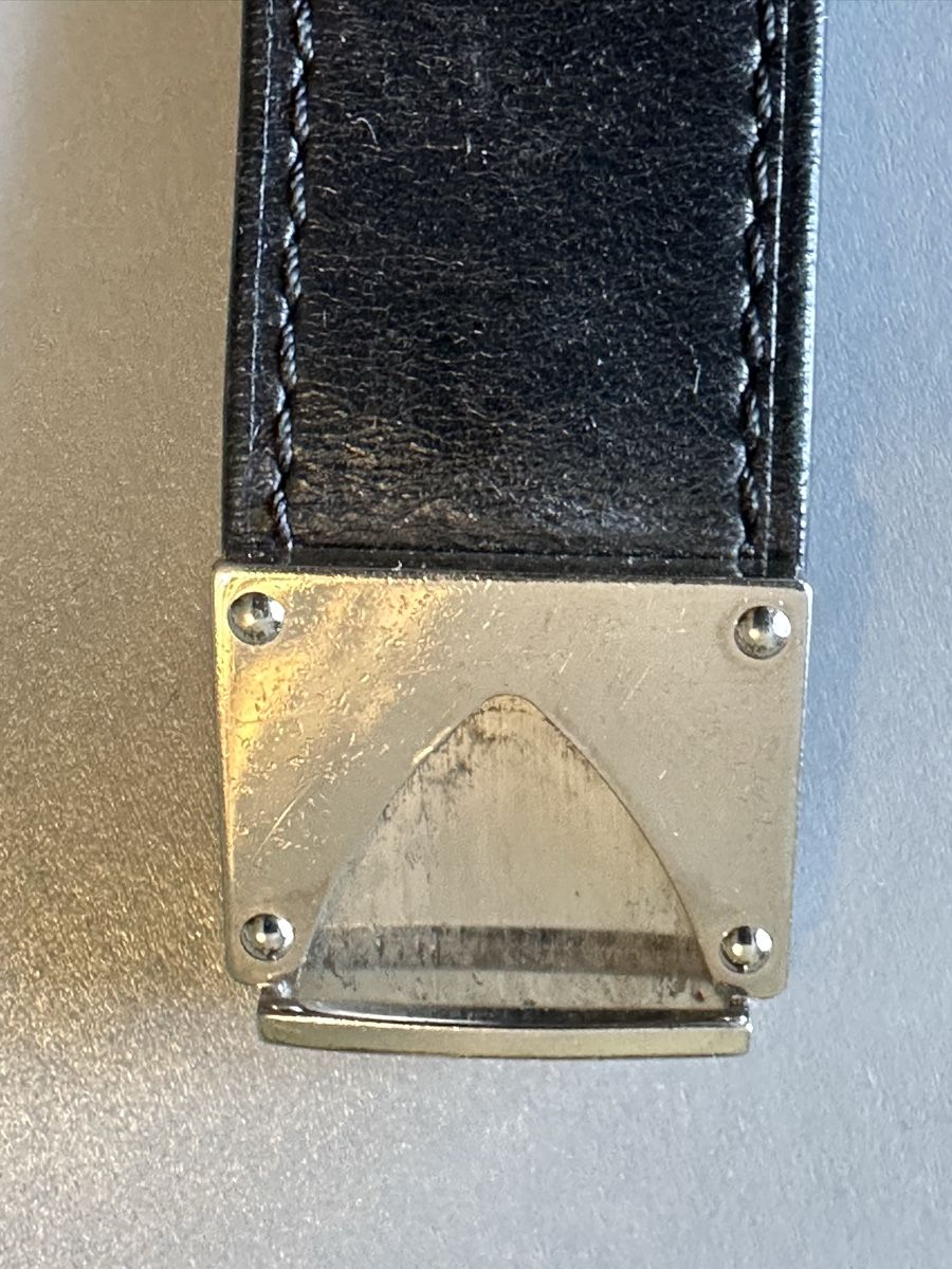 Louis Vuitton Bracciali & Braccialetti: Bracelet cuir noir-Louis Vuitton,taille S. – Usato da Genève venduto da Tom6 5