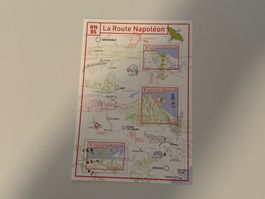 La Route Napoléon Briefmarke Block ungebraucht